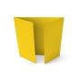 Altarfalz-Karte quadratisch (14,8x14,8cm) 210g/m² in struktur honiggelb