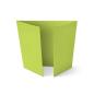 Altarfalz-Karte quadratisch (14,8x14,8cm) 210g/m² in struktur limette