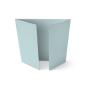 Altarfalz-Karte quadratisch (14,8x14,8cm) 210g/m² in struktur puderblau