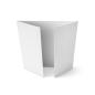 Altarfalz-Karte quadratisch (14,8x14,8cm) 220g/m² in wollweiss
