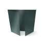 Altarfalz-Karte quadratisch (14,8x14,8cm) 250g/m² in metallic grün