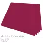 Cardstock "Struktur" 12"x12"  210g/m² (30,5 x 30,5cm) in struktur brombeere