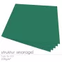 Cardstock "Struktur" 12"x12"  220g/m² (30,5 x 30,5cm) in struktur smaragd