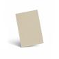 Preview: Karte - Einlegekarte DIN A6 250g/m² in recycling kakao
