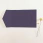 Pocketfold-Karte B6 seitlich Premium-Karton "Aubergine" Basic Line