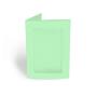 Passepartoutkarte rechteck 3-Fach DIN A6 in pastell grün