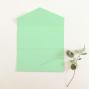 Pocketfold-Karte DIN Lang Premium-Karton "Pastell Grün" Basic Line