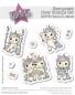 Preview: Kulricke Stempel "Einhorn-Minis" 10x10cm Clear Stamp