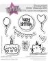 Preview: Kulricke Stempel "Kleine Geburtstagsparty" Clear Stamp