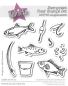 Preview: Kulricke Stempel "Anglerauszeit" Clear Stamp