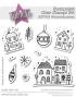 Preview: Kulricke Stempel "Winterhäuschen" Clear Stamp