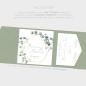 Preview: Backing-Card "Geometric Eukalyptus" 14x14
