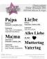 Preview: Kulricke Stempel "Mama & Papa" Clear Stamp