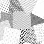 Preview: LaCreativ - Designpapier "Ostern Black & White" Paper Pack 6x6" - 24 Bogen