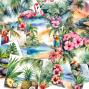 Preview: LaCreativ - Designpapier "Tropische Inselträume" Paper Pack 6x6" - 24 Bogen