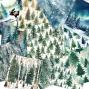 Preview: LaCreativ - Designpapier "Verschneiter Tannenwald" Paper Pack 6x6" - 24 Bogen