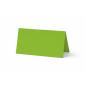 Tischkarte - Platzkarte 9 x 5 cm 240g/m² in grasgrün