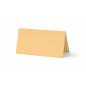 Tischkarte - Platzkarte 9 x 5 cm 240g/m² in sandgelb
