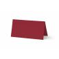 Preview: Tischkarte - Platzkarte 9 x 5 cm 220g/m² in weinrot