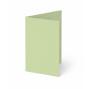 Trippelkarte - Leporello 250g/m² DIN B6 3-Fach in recycling kiwi
