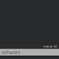 Preview: Altarfalz-Karte quadratisch (14,8x14,8cm) 220g/m² in schwarz