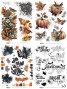 Preview: Arden Creative Studio - Transfer Aufkleber "Wicked Woods" Katie Pertiet Rub-On Transfer Set