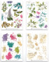 Preview: Arden Creative Studio - Transfer Aufkleber "Garden Chronicles" Katie Pertiet Rub-On Transfer Set