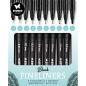 Preview: Studio Light - Fineliners and Markers Set - 10 Stifte