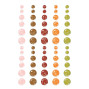 Preview: Simple Stories - Glitter Enamel Dots "Pumpkins & Plaid" 60 Stück