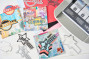 Preview: Sizzix - Stanzschablone "Word Wafers Birthday" Thinlits Craft Dies by Seth Apter