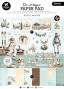 Preview: Studio Light - Stanzpapierbblock "Rustic Winter" Die Cut Paper Pad A4 - 28 Bogen