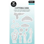 Preview: Studio Light - Stanzschablone "Mushrooms" Essentials Cutting Dies