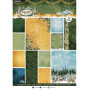 Preview: Studio Light - Designpapier "Christmas Forest" Backgrounds Designer Paper Pad A4 - 36 Bogen