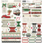 Preview: Simple Stories - Aufkleber "Simple Vintage Old-Fashioned Christmas" Cardstock Sticker Basics