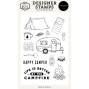 Preview: Carta Bella - Stempelset "Camping Icons" Clear Stamps - Great Outdoors