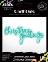 Preview: Arden Creative Studio - Stanzschablone "Christmas Greetings" Dies