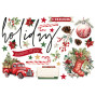 Preview: Simple Stories - Stanzteile "Simple Vintage Old-Fashioned Christmas" Simple Pages Pieces