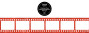 Preview: Arden Creative Studio - Decorative Tape "Film Reel Continuous" PET Tape by Katie Pertiet