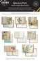 Preview: Arden Creative Studio - Stanzteile "Amber Ledgers" Ephemera Bookmakers by Katie Pertiet