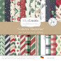 Preview: LaCreativ - Designpapier "Festlicher Mustermix" Paper Pack 6x6" - 24 Bogen