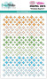 Preview: Carlijn Design - Klebesteine "Twinkle Stars 4" Enamel Dots 300 Stück