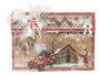 Preview: Studio Light - A5 Acetate Sheets "Plaid & Snow" Cottage Christmas - 6 Bogen