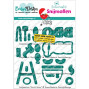 Preview: Carlijn Design - Stanzschablone "Grill Guru by Ilona Maakt" Dies