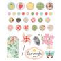 Preview: Simple Stories - Decorative Brads "Pink Lemonade"