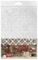 Preview: Studio Light - A5 Acetate Sheets "Plaid & Snow" Cottage Christmas - 6 Bogen