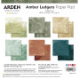Preview: Arden Creative Studio - Designpapier "Amber Ledgers" Solids by Katie Pertiet Paper Pack 12x12 Inch - 12 Bogen