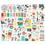 Preview: Simple Stories - Stanzteile "Say Cheese Happiest Place" Bits & Pieces