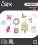 Preview: Sizzix - Stanzschablone "Holiday Cheer" Thinlits Craft Dies by Letters by Shells