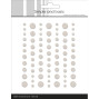 Preview: Simple and Basic - Glitter Enamel Dots "Beige"
