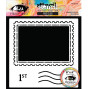 Preview: Visible Image - Schablone 6x6 Inch "First Class" Stencil by Mark Alexander